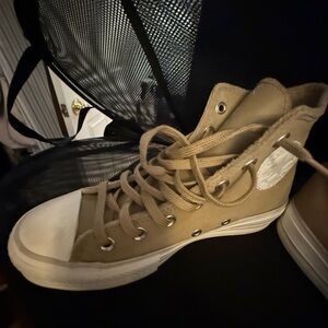 Converse Chuck Taylor All Star Lift high-top platform Sneakers TAN ~so Classic ~